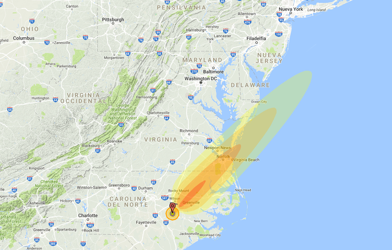 Foto: Nukemap